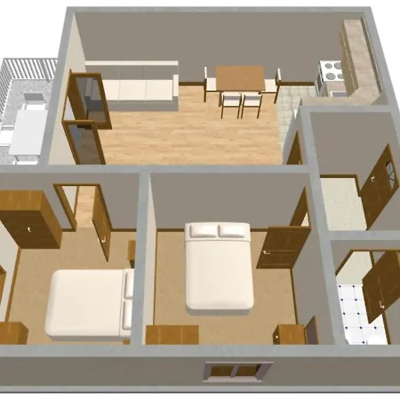 Apartments By The Sea Kneza, Korcula - 168 Racisce